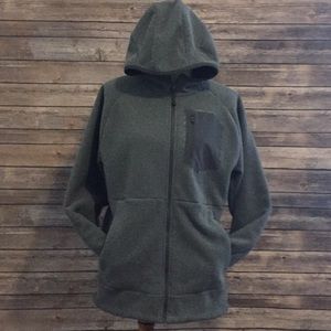 Men’s NorthFave zip-up lines hoodie-large